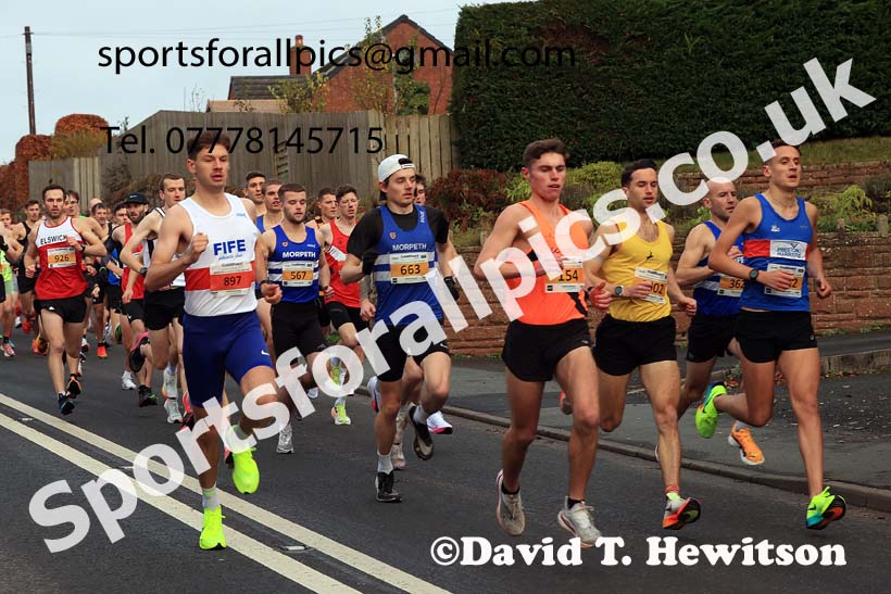 The Brampton to Carlisle 10 mile Road Race.   Photo: David T. Hewitson/Sports for All Pics